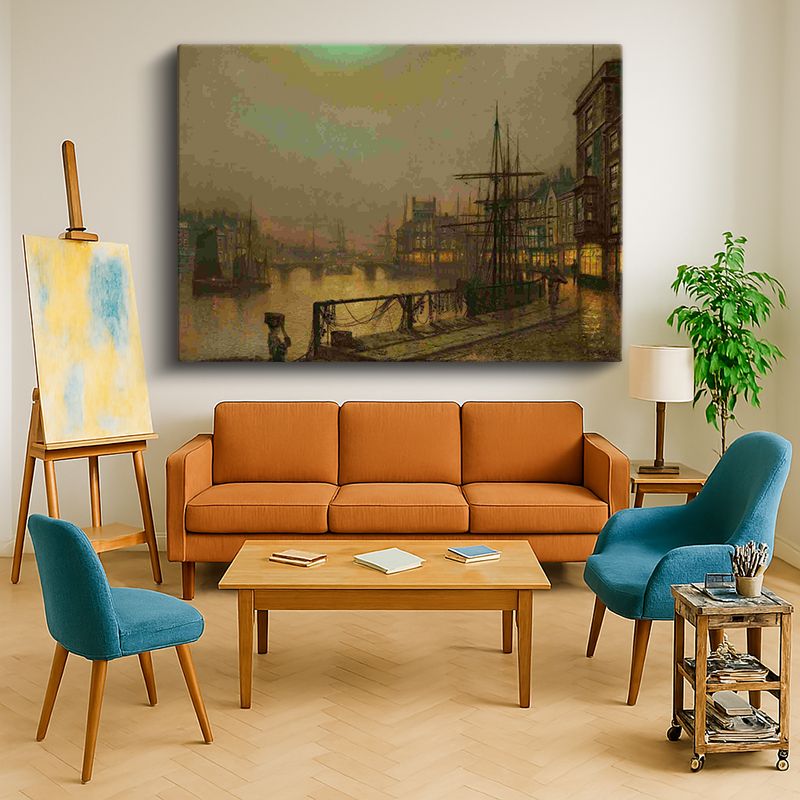 Ressam Kanvas Tablo 508